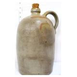 Vintage glazed whiskey jug