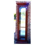 Mirror back curio cabinet