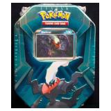 Sealed Pokemon Darkrai Triple Whammy set in tin
