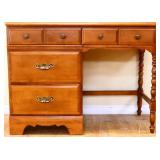 Vintage maple desk
