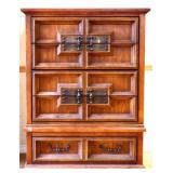 Vintage Bassett 6 drawer tall chest see photos