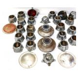 Lot of vintage center caps for hub caps