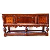 1920s 2 door 2 drawer buffet