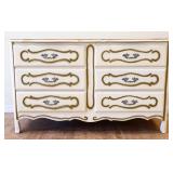 Vintage French 6 drawer dresser see photos