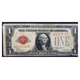 1928 red seal $1 note