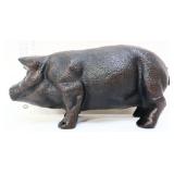 Cast iron pig