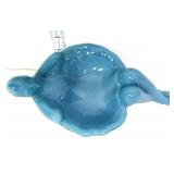 Georgia blue lady figure soap dish
