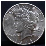 1935 peace dollar
