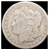 1879 Morgan silver dollar