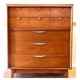 MCM United 5 drawer tall chest