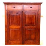 Vintage 2 door 2 drawer pie safe