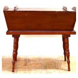 Vintage dough box on stand