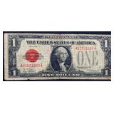 1928 red seal $1 note