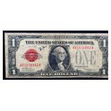 1928 red seal $1 note