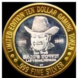 .60 silver $10 casino token