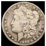 1898S Morgan silver dollar