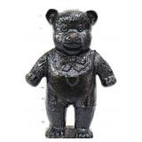 Cast iron 9in bear doorstop