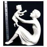 Vntg Kaiser German mother & child bisque figure