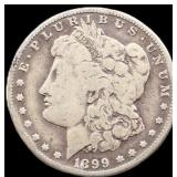 1899O Morgan silver dollar
