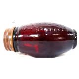 Ruby red glass ant trap
