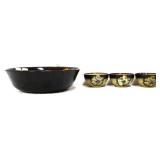 4pc Pfaltzgraft Painted Poppies Bowl set