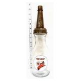 Glass Fire Chief oil bottle