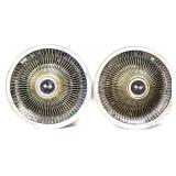 Pair 1969-1973 Corvette hubcaps