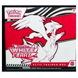 Sealed Pokemon ETB White Flare box set