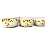 Set of 3 Hall jewel t mixing bowls