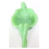 Jadeite lady figural soap dish