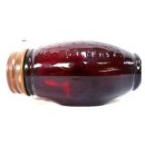 Ruby red glass ant trap