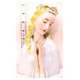 Vntg Thames 7in praying Madonna bust
