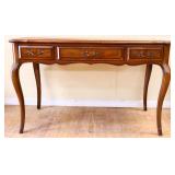Vintage French 3 drawer desk