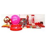 Estate lot of vintage Coca Cola adv items