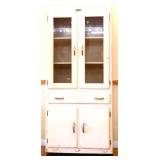Vintage white Keystone kitchen cabinet see pics