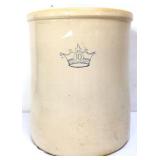 Vintage 10gal stone pickle crock see photos