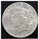 1935 peace dollar