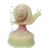 Fenton 5in burmese snail on front