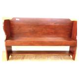 Vintage pew bench