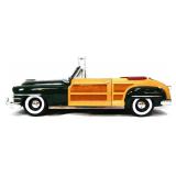 Die cast Chrysler 943 car