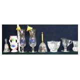 Mixed estate lot, inc clear glasses