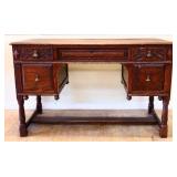 Vintage oak desk see photos