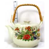 Floral teapot
