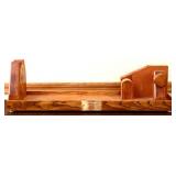 Handcrafted wood vise