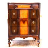 1920s 4 drawer tall chest see photos
