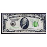 1934 Federal Reserve of NY $10 note