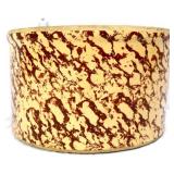 Vntg 5in spongeware crock