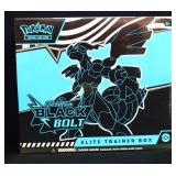 Sealed Pokemon ETB Black Bolt box set