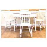 Vintage 5 piece painted farmhouse dining set