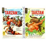 Lot of 2 Vintage Tarzan comic books